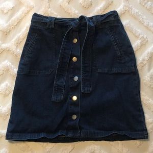 Denim skirt